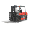(NIULI) Chariot élévateur diesel 4T avec moteur chinois/moteur japonais