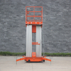 Ascenseur portatif personnel hydraulique en alliage d'aluminium à double mât NIULI 8M