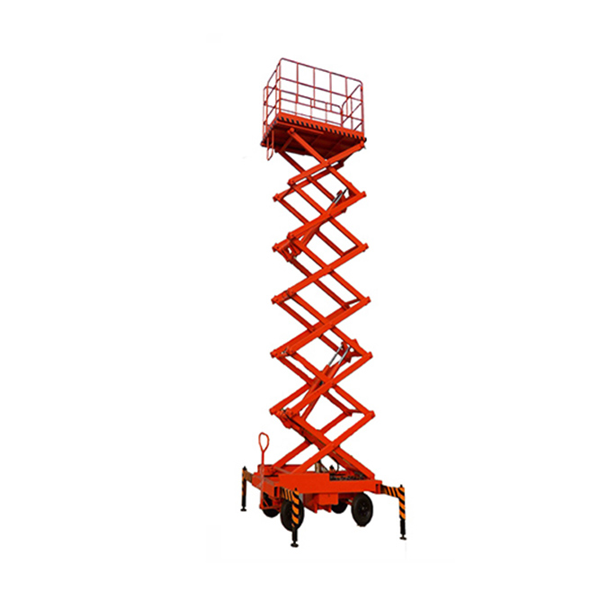 Plate-forme de travail aérien de table élévatrice de ciseaux d'ascenseur hydraulique mobile de NIULI 6m à 14m